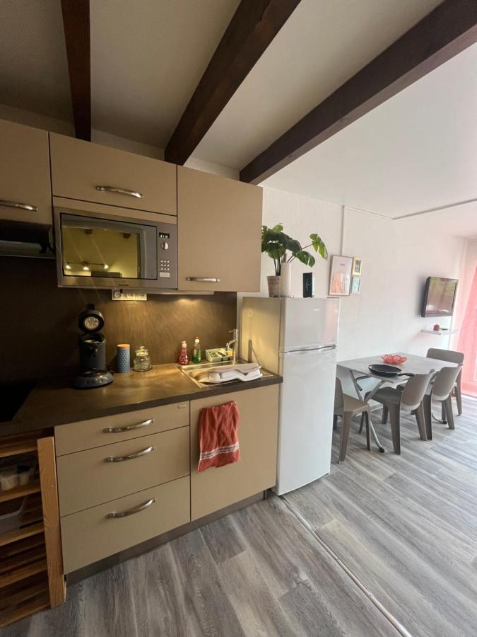 Agréable appartement avec piscine à 500m de la mer Argelès-sur-Mer Esterno foto